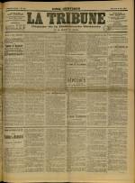 LA TRIBUNE : n°121, pp. 1