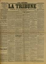 LA TRIBUNE : n°137, pp. 1