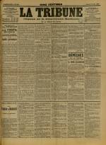 LA TRIBUNE : n°138, pp. 1