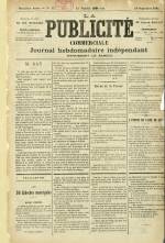 LA PUBLICITÉ COMMERCIALE : n°57, pp. 1