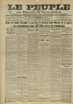 LE PEUPLE DE LYON du Rhône et de la Loire : n°32, pp. 1