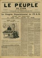LE PEUPLE DE LYON : n°81, pp. 1