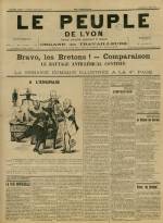 LE PEUPLE DE LYON : n°85, pp. 1