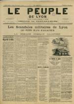 LE PEUPLE DE LYON : n°88, pp. 1