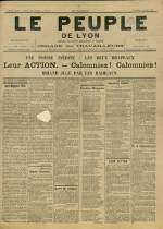 LE PEUPLE DE LYON : n°96, pp. 1