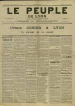 LE PEUPLE DE LYON : n°97, pp. 1