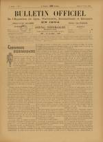 BULLETIN OFFICIEL DE L'EXPOSITION DE LYON : n°7, pp. 1