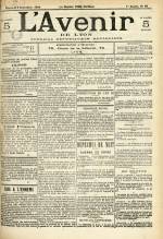 L'AVENIR DE LYON : n°46, pp. 1