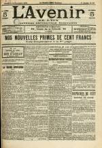 L'AVENIR DE LYON : n°55, pp. 1