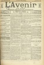 L'AVENIR DE LYON : n°145, pp. 1