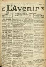 L'AVENIR DE LYON : n°181, pp. 1