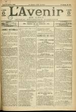 L'AVENIR DE LYON : n°192, pp. 1