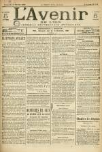 L'AVENIR DE LYON : n°209, pp. 1