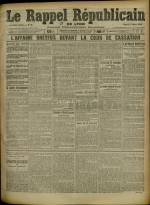 Le Rappel Républicain de Lyon : n°65, pp. 1