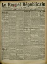Le Rappel Républicain de Lyon : n°150, pp. 1