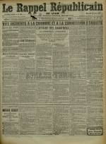Le Rappel Républicain de Lyon : n°174, pp. 1