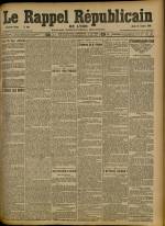 Le Rappel Républicain de Lyon : n°299, pp. 1