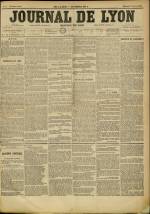 LE JOURNAL DE LYON : n°6, pp. 1