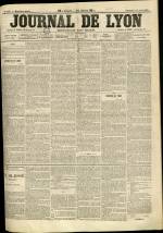 LE JOURNAL DE LYON : n°103, pp. 1