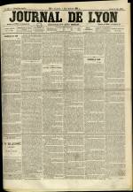 LE JOURNAL DE LYON : n°125, pp. 1