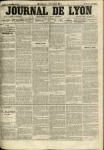 LE JOURNAL DE LYON : n°127, pp. 1
