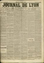 LE JOURNAL DE LYON : n°176, pp. 1