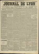 LE JOURNAL DE LYON : n°186, pp. 1