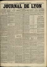LE JOURNAL DE LYON : n°11, pp. 1