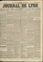 LE JOURNAL DE LYON : n°19, pp. 1