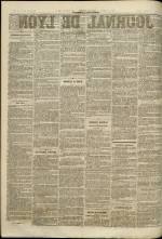 LE JOURNAL DE LYON : n°46, pp. 2