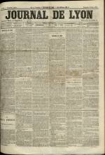 LE JOURNAL DE LYON : n°81, pp. 1