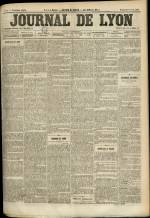 LE JOURNAL DE LYON : n°95, pp. 1