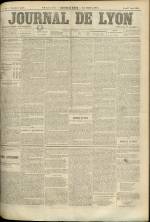 LE JOURNAL DE LYON : n°96, pp. 1