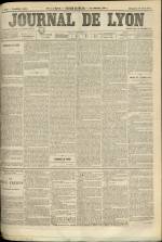 LE JOURNAL DE LYON : n°102, pp. 1