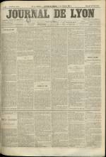 LE JOURNAL DE LYON : n°104, pp. 1