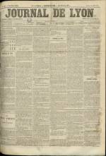 LE JOURNAL DE LYON : n°109, pp. 1