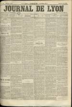 LE JOURNAL DE LYON : n°122, pp. 1
