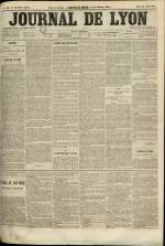 LE JOURNAL DE LYON : n°125, pp. 1