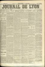 LE JOURNAL DE LYON : n°138, pp. 1