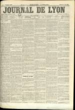 LE JOURNAL DE LYON : n°139, pp. 1