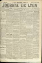 LE JOURNAL DE LYON : n°149, pp. 1