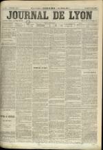 LE JOURNAL DE LYON : n°153, pp. 1