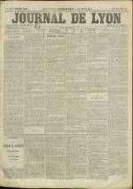 LE JOURNAL DE LYON : n°187, pp. 1