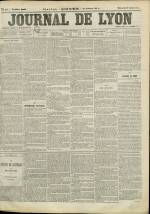 LE JOURNAL DE LYON : n°204, pp. 1