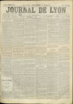 LE JOURNAL DE LYON : n°213, pp. 1