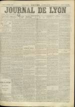 LE JOURNAL DE LYON : n°219, pp. 1