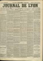 LE JOURNAL DE LYON : n°223, pp. 1