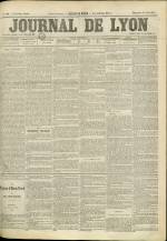 LE JOURNAL DE LYON : n°238, pp. 1