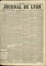 LE JOURNAL DE LYON : n°245, pp. 1