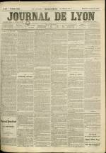 LE JOURNAL DE LYON : n°252, pp. 1